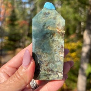Ocean jasper (2) tower | crystal